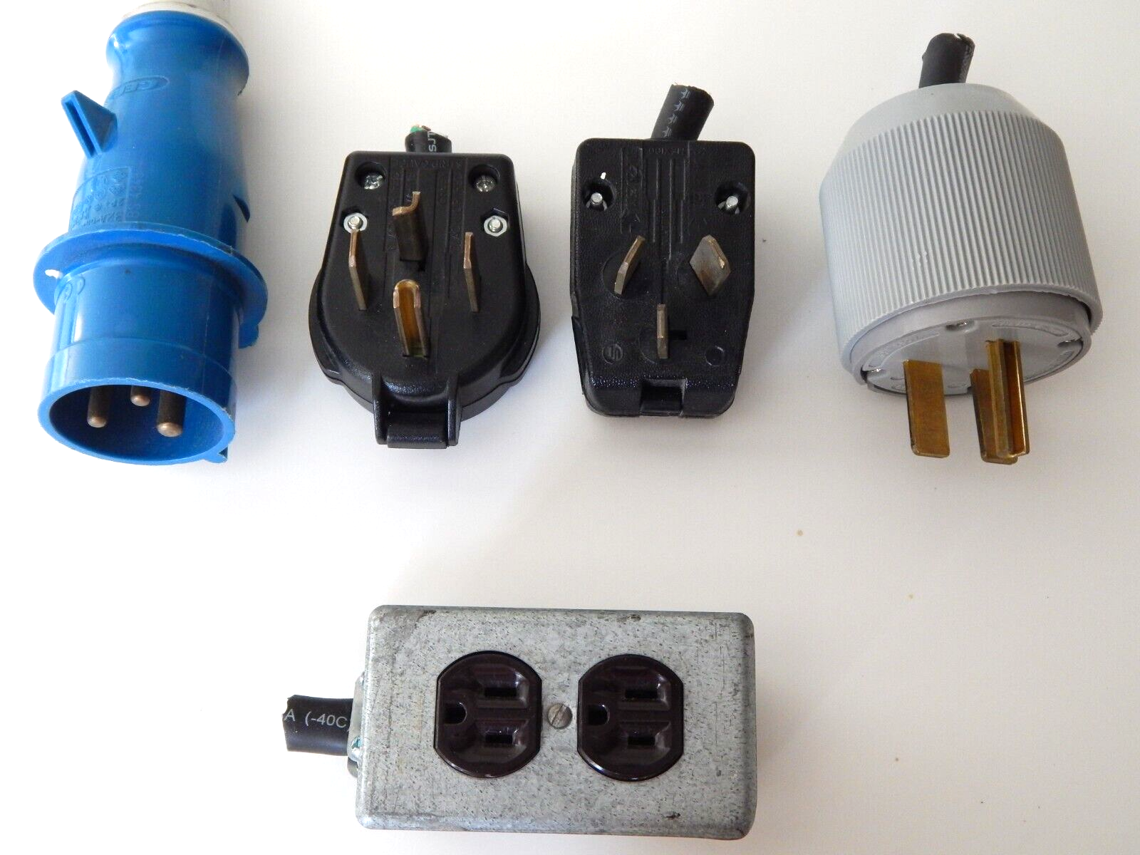 Miscellaneous Plugs and Connectors, Lot of 13 Miscellaneous Plugs and Connectors, Lot of 13